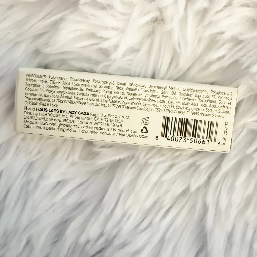 HAUS LABS | Lady Gaga PhD Hybrid Lip Glaze Full size | Guava (Soft Warm Pink)